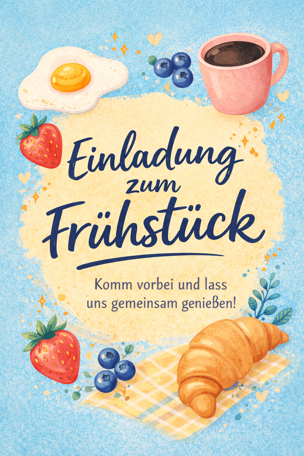 Einladung zum Frühstück